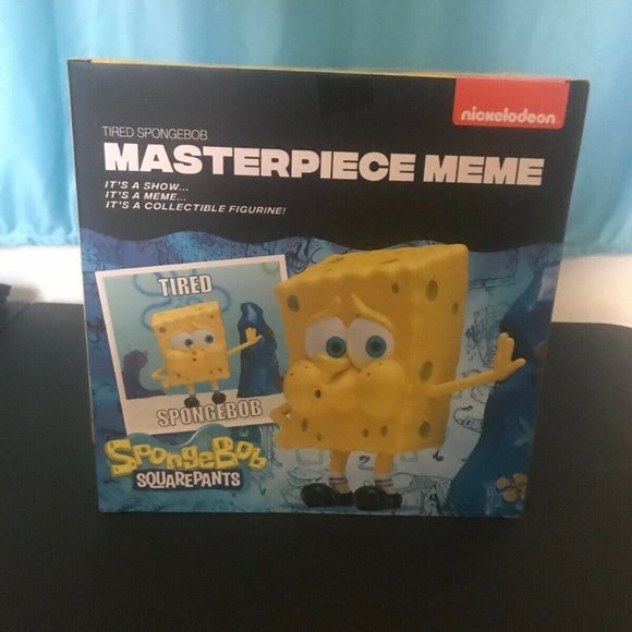 Spongebob Squarepants Masterpiece Meme Collection: Tired Spongebob NEW RARE - Picture 2 of 4